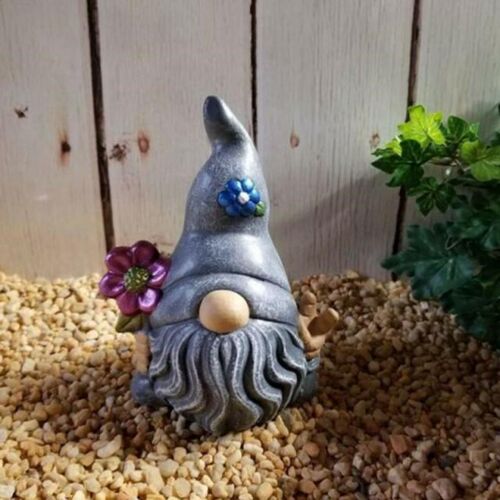 Cartoon Faceless Doll Garden Gnomes Statue Terrace Deck Outd - 图2