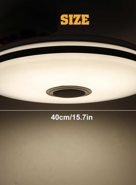 40cm Modern RGB LED Ceiling Lights Home lighting APP bluetoo