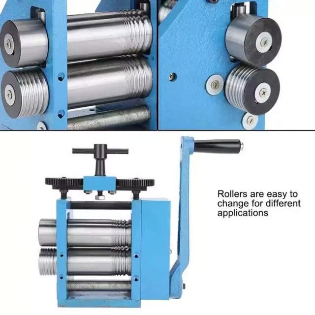 DOERSUPP Jewelry Rolling Mill European Manual Operation Tabl - 图1