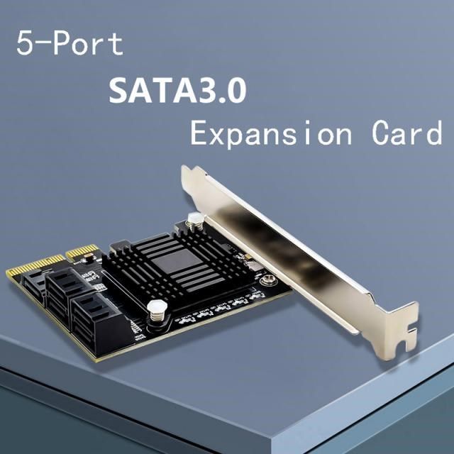 Scheda PCIe SATA III 4 Porte SYBA SI-PEX40156, Non RAID, Basso Profilo Incluso