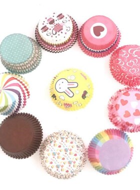 100PCS/Set Muffin Cupcake Paper Cups Cake Forms Cupcake Line