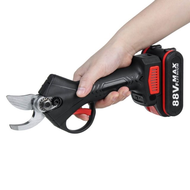 NEW 88V Cordless Pruner Lithium-ion Pruning Shear Efficient - 图1