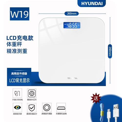 Современное электронное взвешивание Точное зарядное человеческое тело Умный жир тела маленький.