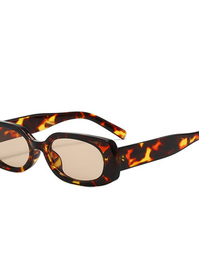 英国moleubak新款果冻色小框欧美时尚太阳镜潮流ins风防紫外线