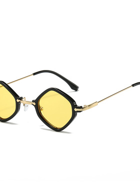 英国moleubak新款朋克嘻哈太阳镜小框个性摩登男女士机车墨镜