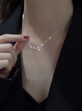 日系设计师topwhits925银流星项链女小众设计小清新甜美少女感