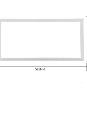 LED嵌入式厨房灯卫生间集成侧发光面板灯超薄净化灯led97显平板灯