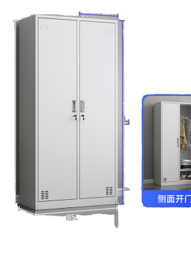 员工更衣柜钢制宿舍储物柜多门鞋柜健身房换衣柜彩色铁皮更衣柜