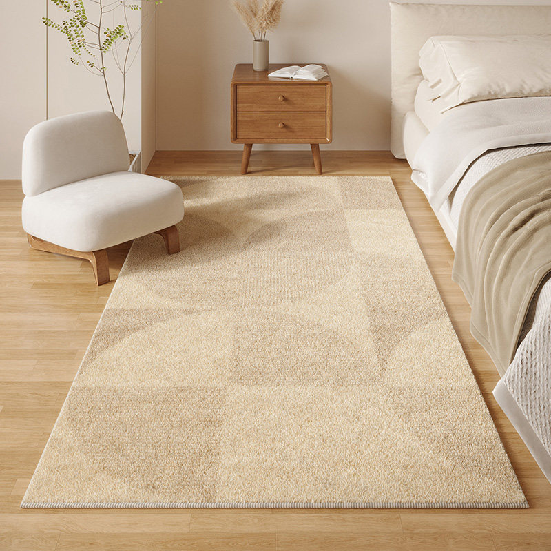 日式卧室床边地毯客厅侘寂风地垫房间奶油风飘窗垫子防滑床边毯,淘宝优惠券,粉丝福利购,淘宝优惠卷