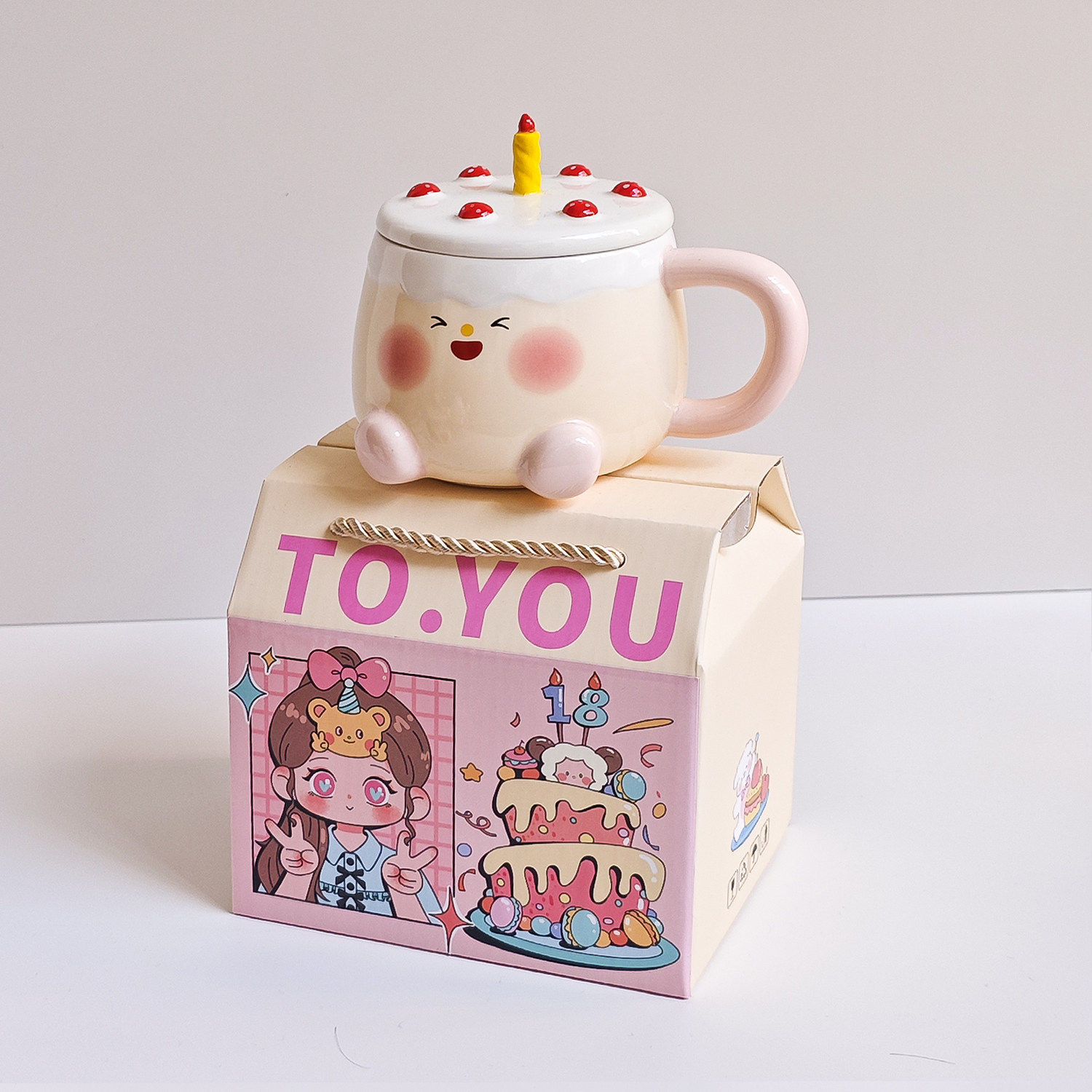 送女孩子的生日礼物高颜值水杯女生送闺蜜潮流创意实用小礼品学生