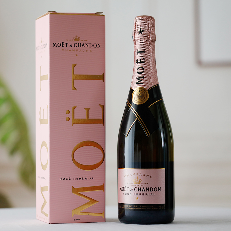 酩悦香槟Moet Chandon法国原装巴黎之花起泡葡萄酒香槟礼盒750ml - 图2