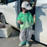 Tide, детская весенняя осенняя толстовка с капюшоном для мальчиков, кепка, лонгслив, коллекция 2023