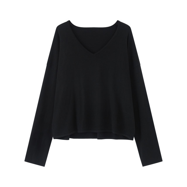 Escape from Chigang West Wool Blended Pullover V-neck Sweater