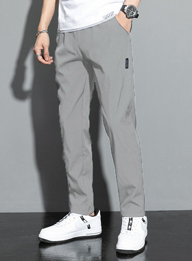 Pants For Men Ice Silk Casual Sports Pants Men s Summer 男裤