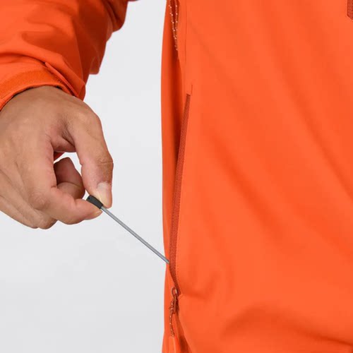 日代折扣montbell软壳冲锋衣腋下拉链款男1106723 - 图2