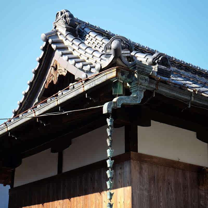 紫铜檐沟庭雨院别墅屋温室雨檐水漏斗落水管沟默认ZP16日式樋排水 - 图0