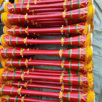 Students Dancing Props Drum Yao Ethnic Group Long Drum Folk Dancing Cow Leather Adult Children Stage Performance Drum Fine Waist Drum 60