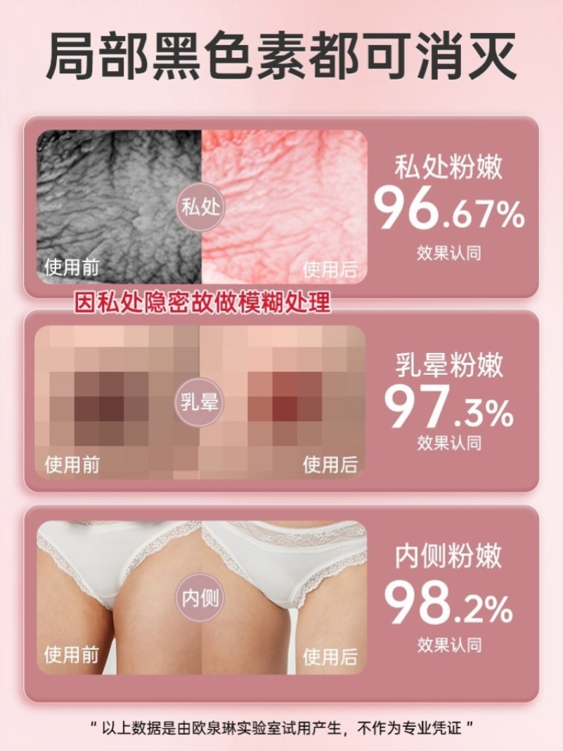 嫩红素正品私密处美白乳晕乳头奶头嘴唇阴唇膏粉嫩去黑色素腋下脖