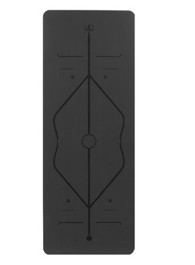 Sky Blue PU Anti-slip Exercise Pad Natural Rubber Yoga Pad B