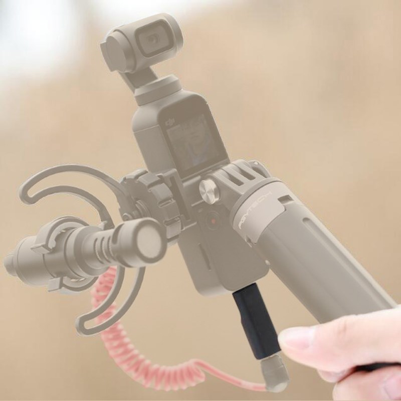 FOR DJI Osmo Pocket 3.5mm MIC Adapter Supports External 3.5m-图0