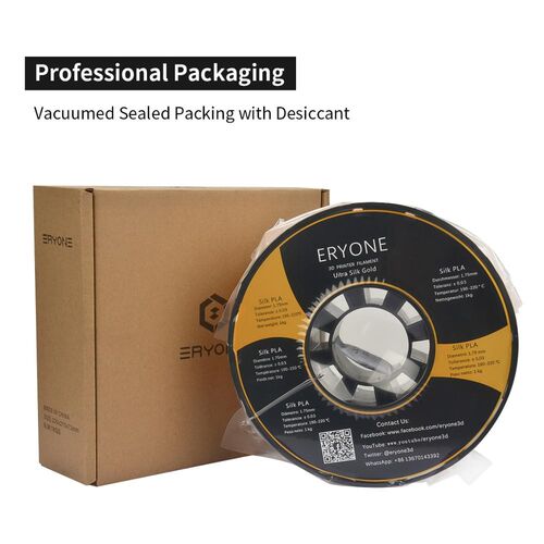 Eryone Ultra SILK PLA Filament 1.75mm pla filament,3D Print - 图1