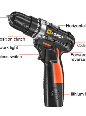 12V Cordless Electric Drill mini Electric Screwdriver Rechar