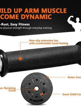 30kg Weight Dumbbell Set PE Fitness Dumbbells Detachable Dum