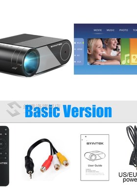 K9 Mini 1280x720P Portable Video Beamer LED Projector Proyec