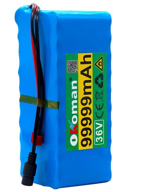 36V battery 10S4P 99.999Ah battery pack 1000W 36v electric b