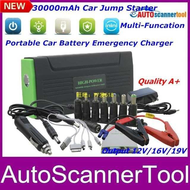 A Car Jump Starter 30000mAh With Flash SOS Light Emergency - 图0