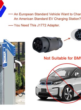 Wallbox EV Charger Adaptor Socket 32Amp SAE J1772 Connector
