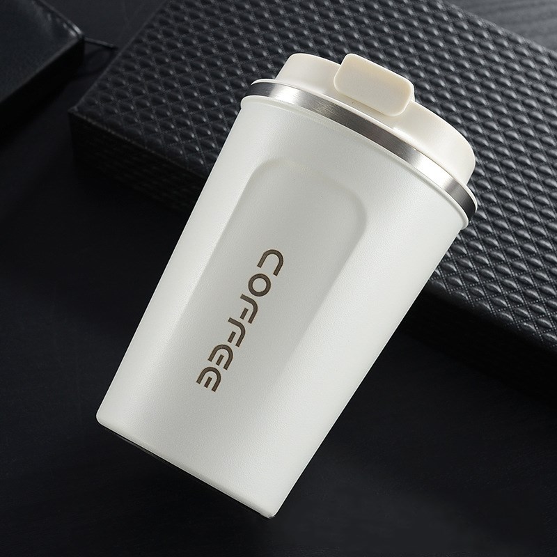 380/510ML Stainless Steel Travel Coffee Mugs With Lid Dobble - 图0