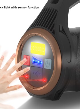 XHP90.2 Super Bright Led Waterproof Rechargeable Zoom Doubl