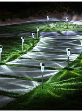 Solar Pathway Lights 16 Pack Led Walkway Lights Stainless St