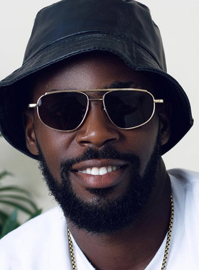 日本portney bell双梁蛤蟆形太阳镜新款椭圆金属欧美潮流