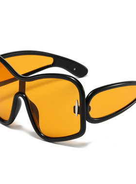 日本portney bell罗意新款yk大框连体欧美太阳镜时尚潮高档男士