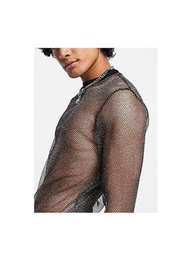 Men's T-shirt网眼长袖