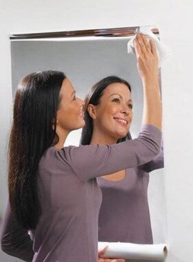 Soft mirror mirror wall software mirror sticker