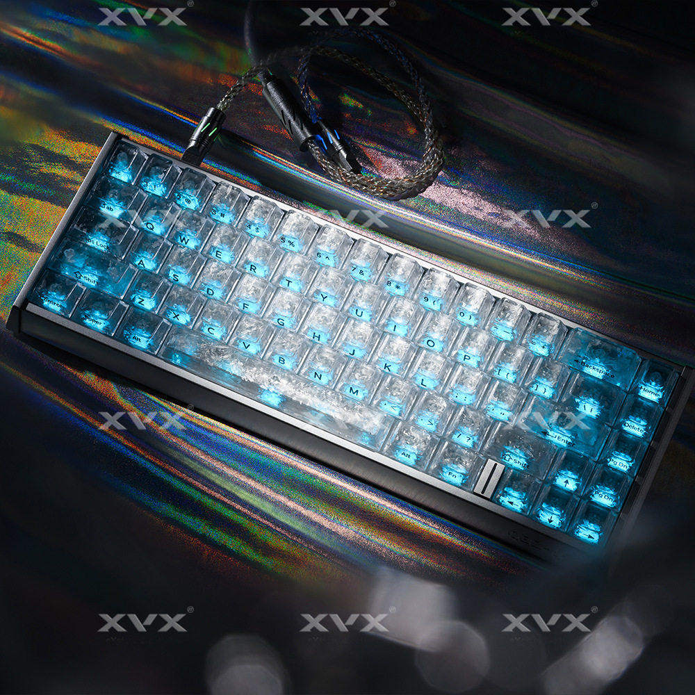 XVX冰碳纹键帽雾透碳纤维透光侧刻原厂机械磁轴键盘帽ev63/mad68,淘宝优惠券,粉丝福利购,淘宝优惠卷