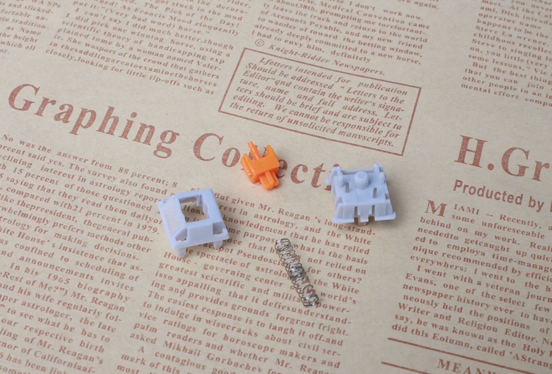 工业橙轴类HP轴提前段落轴客制化机械键盘轴体五脚轴热插拔MZ外设,淘宝优惠券,粉丝福利购,淘宝优惠卷