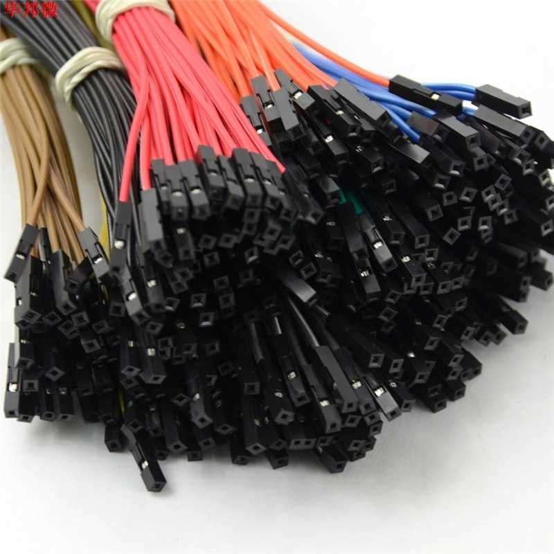 40Pcs 2.54MM 20CM Double-headed Female To Male Dupont Wire F - 图3