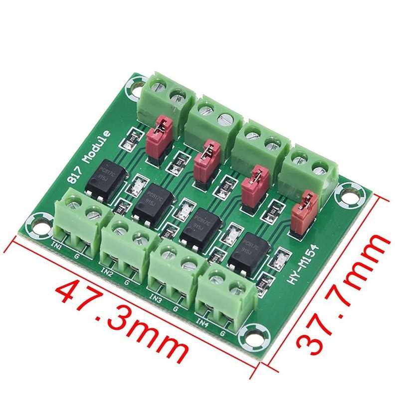 PC817 4 Channel Optocoupler Isolation Board Voltage - 图2