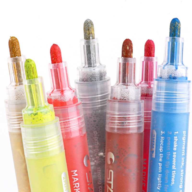 1pc STA Acrylic Painter Marker Pen Water Based Ink Waterproo-图0