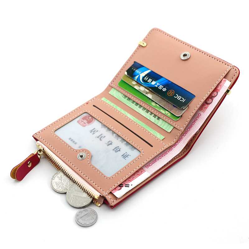 Women's Wallet Short Women Coin Purse Fashion Wallets For Wo - 图0