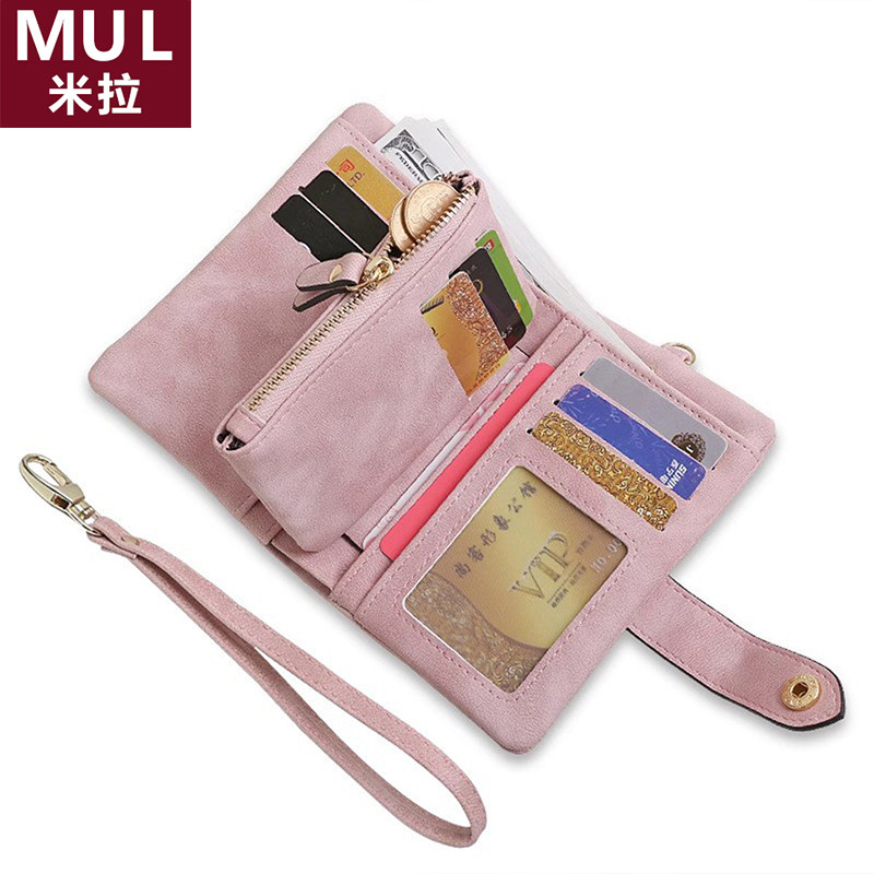 日本米拉MUL女士钱包2025新款零钱包大容量学生卡包一体简约手包,淘宝优惠券,粉丝福利购,淘宝优惠卷