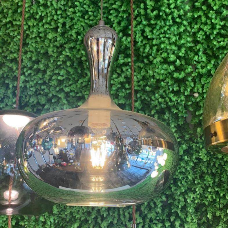 简约北欧现代葫芦玻璃小吊灯艺术餐厅服装店展厅复式楼降落伞型灯,淘宝优惠券,粉丝福利购,淘宝优惠卷