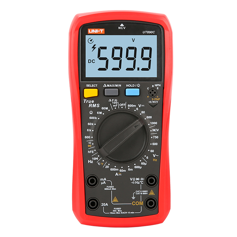 优利德UT89X/890C/136B+/61E+数字万用表高精度多功能防烧万能表 - 图3