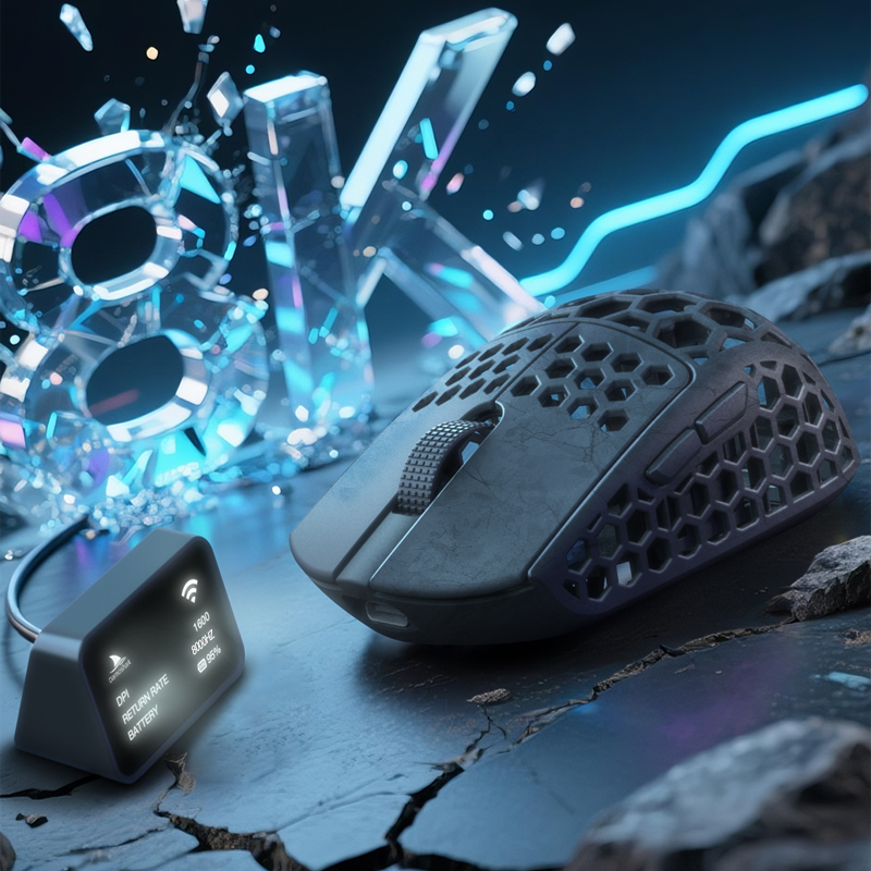 Damosha M5AIR carbon fiber finger grip mouse