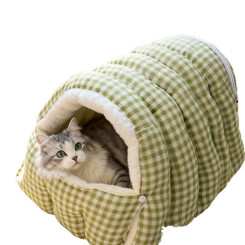 爆款猫窝冬季保暖封闭式宠物窝兔子窝狗窝小型犬狗窝垫可拆洗猫窝,淘宝优惠券,粉丝福利购,淘宝优惠卷