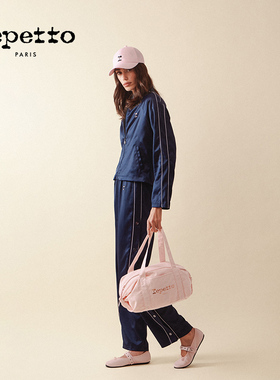 REPETTO丽派朵 女士休闲百搭刺绣LOGO棒球帽鸭舌帽秋冬